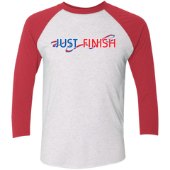 Men Just Finish Raglan T-Shirt