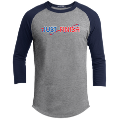 Youth Just Finish Raglan T-Shirt