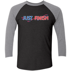 Men Just Finish Raglan T-Shirt