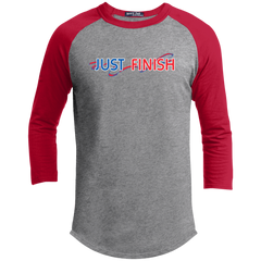 Youth Just Finish Raglan T-Shirt