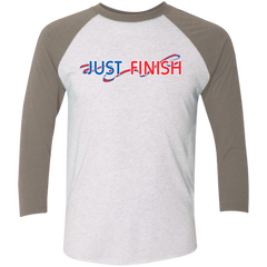 Men Just Finish Raglan T-Shirt